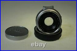 Leitz Wetzlar SUMMICRON 35mm F2 lens eight elements, M mount, due for cleaning