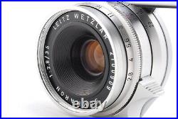MINT-? LEICA Leitz Wetzlar Summaron M 35mm f/2.8 M Mount Lens Goggles From JAPAN