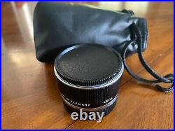 MINT LEICA-R LEITZ 2X EXTENDER with Leather Pouch GERMANY 3236667 2 CAPS