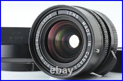 MINT Leica ELMARIT-M LEITZ 28mm f2.8 Lens Ver. III CANADA ELC 1980 From JAPAN