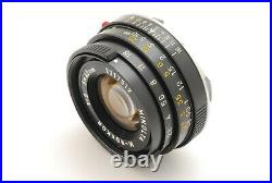 MINTMinolta M-Rokkor 40mm F/2 For Leitz Leica CL CLE Lens From JAPAN