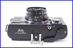 Meter Works Almost MINT Leitz Minolta CL Film Camera 40mm f/2 Lens JAPAN 7370