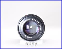 Mint / Hood Minolta M-Rokkor 90mm f/4 Lens for Leica M Leitz CL CLE Japan SB