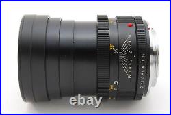 N MINT+++? Leica Leitz Summicron-R 90mm f/2 for Leica R Mount From JAPAN