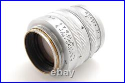 N MINT? Leica Leitz wetzlar Summarit 5cm 50mm f/1.5 L LTM L39 L/ M mount adapter