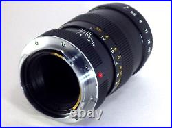 N MINT! Minolta M-ROKKOR 90mm f4 MF Lens Leica M for Leitz CL CLE JAPAN Camera