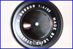 N MINT+++? Minolta M Rokkor 90mm f/4 For Leica M Leitz CL CLE From JAPAN