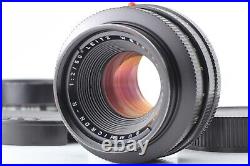 N MINT with Hood Leica Leitz Wetzlar Summicron R 50mm f/2 3 Cam Lens From JAPAN