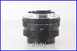N MINT- with Lens Hood? Leitz Wetzlar Elmarit-R 35mm f/2.8 Wide Angle Lens 3 Cam