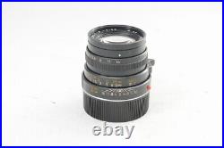 N/Mint withCase Leica Leitz Summicron-M 50mm F/2 E39 3rd Germany from JAPAN #235