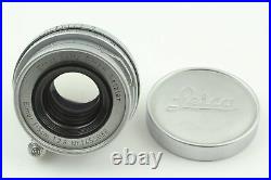 NEAR MINT Leica Leitz Wetzlar Elmar 50mm f/2.8 Lens LTM L39 Mount From Japan