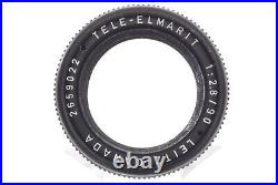NEAR MINT Leitz 90mm F/2.8 TELE-ELMARIT M Leica L MF Prime Lens From Japan
