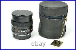 NEW! Leica 50mm f1.4 Leitz Wetzlar Summilux-R Lens 50/1.4 Germany S/N 2952972