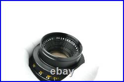 NEW Leica 50mm f2 Leitz Wetzlar Summicron-R Lens 50/2 Germany S/N 2528257
