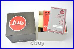 NEW! Leica Leitz Vario-Elmar R 35-70mm f3.5 3cam S/N 3317883