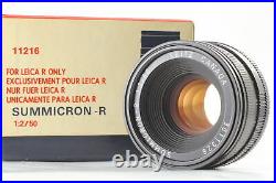 Near MINT Leica Leitz Canada Summicron R 50mm f/2 R-only MF Lens From JAPAN