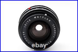 Near MINT Leica Leitz Wetzlar Elmarit R 28mm f/2.8 2 cam R Mount lens Japan