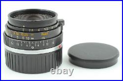 Near MINT Leica Summicron M 35mm f/2 Black Leitz Canada 6pcs 11309 From JAPAN