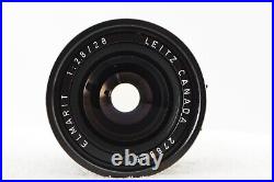 Near Mint LEICA Elmarit-M 28mm F2.8 LENS CANADA Black From Japan #951