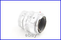 Near Mint Leica Leitz Summicron M 50mm 50cm f/2 Rigid Chrome Lens From JAPAN