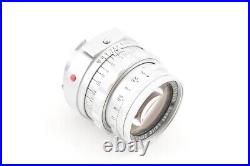 Near Mint Leica Leitz Summicron M 50mm 50cm f/2 Rigid Chrome Lens From JAPAN