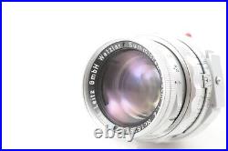 Near Mint Leica Leitz Summicron M 50mm 50cm f/2 Rigid Chrome Lens From JAPAN