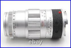 Near Mint Leica Leitz Wetzlar Elmarit 90mm f/2.8 Telephot Lens for M Mount