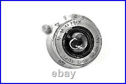 Original Vintage Leitz Elmar 50mm f/3.5 SN 242985 Screw Mount Lens Excellent++