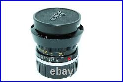 PRICE DOWN-Leica Leitz Summicron-M 50mm F/2.0 GERMANY with filter, Hood for M6 MP