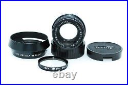 PRICE DOWN-Leica Leitz Summicron-M 50mm F/2.0 GERMANY with filter, Hood for M6 MP