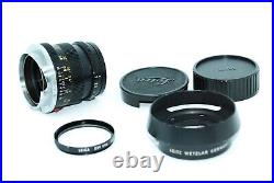 PRICE DOWN-Leica Leitz Summicron-M 50mm F/2.0 GERMANY with filter, Hood for M6 MP