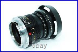 PRICE DOWN-Leica Leitz Summicron-M 50mm F/2.0 GERMANY with filter, Hood for M6 MP