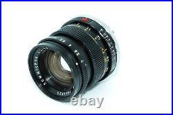 PRICE DOWN-Leica Leitz Summicron-M 50mm F/2.0 GERMANY with filter, Hood for M6 MP