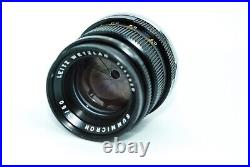 PRICE DOWN-Leica Leitz Summicron-M 50mm F/2.0 GERMANY with filter, Hood for M6 MP