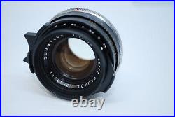 PRICE DOWN¥Leica Leitz Summilux M 35mm F1.4 2nd Ver. 2 Black Canada Fm JAPAN#536