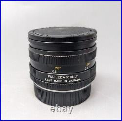 Pristine Leica R 50mm f2 Summicron Lens with box SN 3298077 from 1984