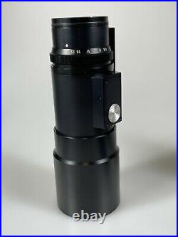 RARE Leica Leitz Wetzlar Telyt-R 400mm F/6.8 Lens 11966 Gun Stock, Case