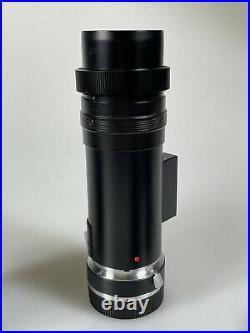 RARE Leica Leitz Wetzlar Telyt-R 400mm F/6.8 Lens 11966 Gun Stock, Case