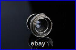 RARE Lens LEITZ ELMAR (1 3,5 F = 50 mm) Mount M39 Early edition! Germany