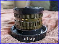 RARE Safari Leica (Leitz) Summicron-R 50mm f/2 II Lens for Leica R 35mm Film