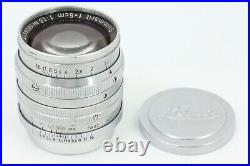 READ? Exc+++++? Leica Leitz Summarit LTM L39 50mm F/1.5 Lens Germany From JAPAN