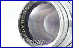 READ! Exc+++++ Leica Leitz Summarit LTM L39 50mm F/1.5 Lens Germany From JAPAN