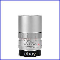 Rare Leica 135mm F2.8 ELMARIT-R V1 Silver / Chrome Leitz Lens