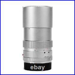 Rare Leica 135mm F2.8 ELMARIT-R V1 Silver / Chrome Leitz Lens
