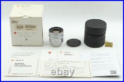 Rare! UNUSED & CLA'd Leica Leitz 11621 LTM Summilux 50mm f/1.4 Silver Chrome