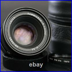 SUMMICRON-R 50mm F/2.0 ROM E55- near mint Leitz Wetzlar Germany Leica