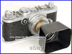 Summar f=5cm 12 Leitz SUMUS LEICA LTM / L39 Lens Made in 1937 + SOOMP Lens Hood