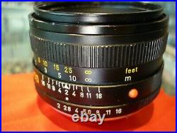Summicron-r 12 / 50 Leitz Canada For Leica R Camera Lens Au Stock