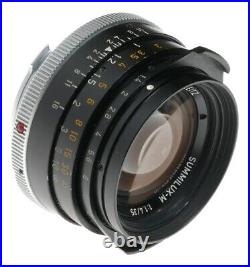 Summilux-M 11.4/35 black rare 35mm Leitz Leica M pre ASPH