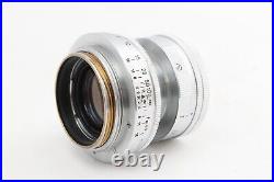 Very Good? Leica Leitz Summicron 50mm 5cm F/2 L39 LTM L Mount From Japan #1136